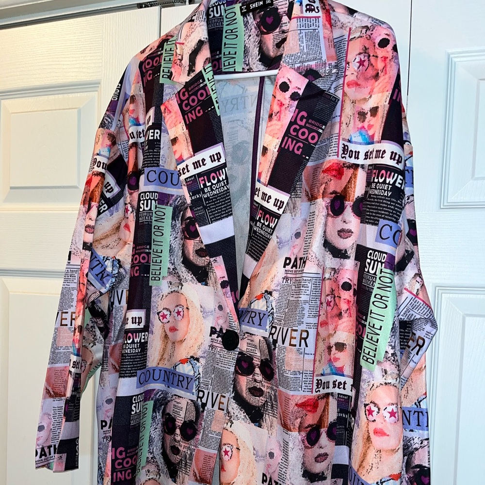 Graphic Blazer